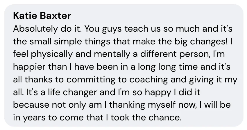 Client message screenshot